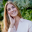 Karis Lawson smiles