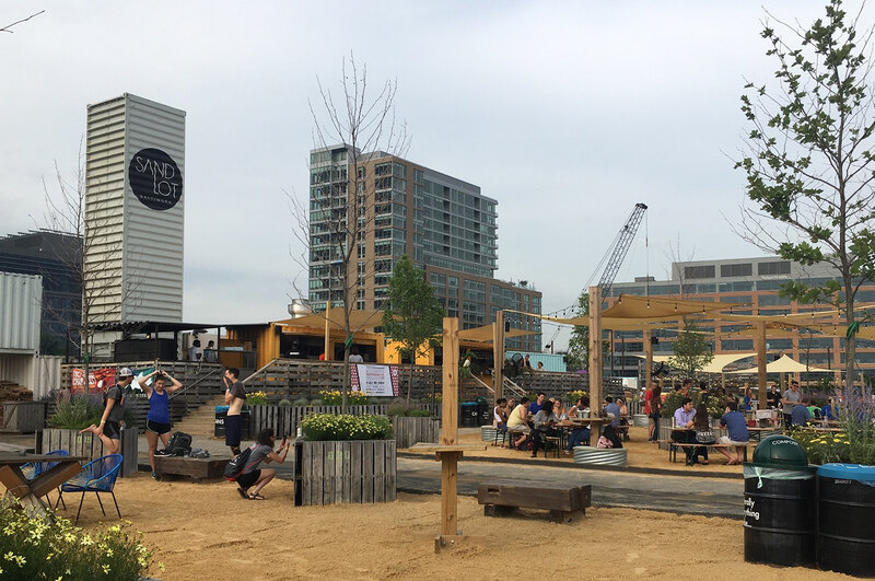 The Sandlot in use