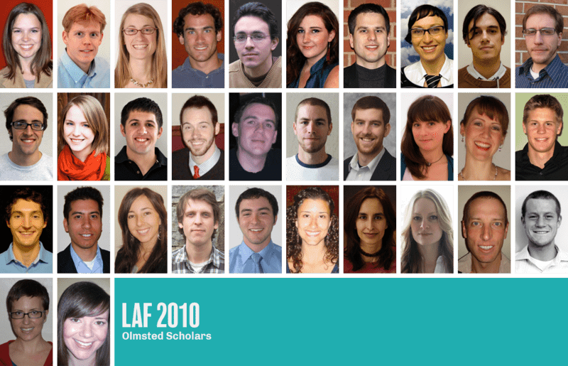 2010 LAF Olmsted Scholars