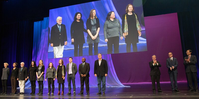 LAF staff and board members onstage among those receiving awards in Research