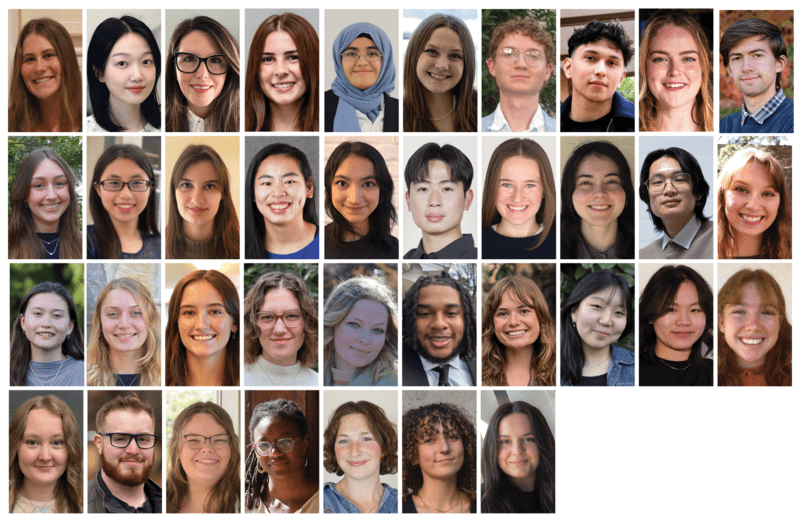 10x4 row of headshot photos