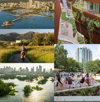 A collage of high-performing projects