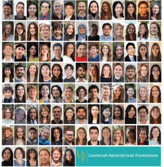 grid of 96 headshot photos
