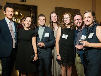 A group of attendees at LAF's 2019 Annual Benefit