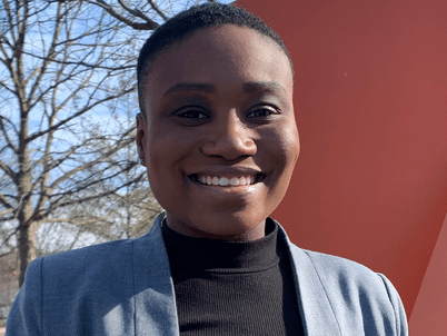 Imani Canton smiles