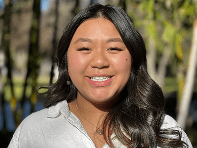 Lily Saephan smiles