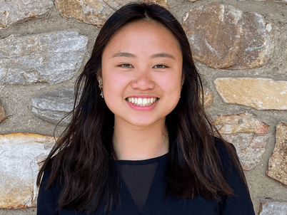 Cheryl Zeng smiles
