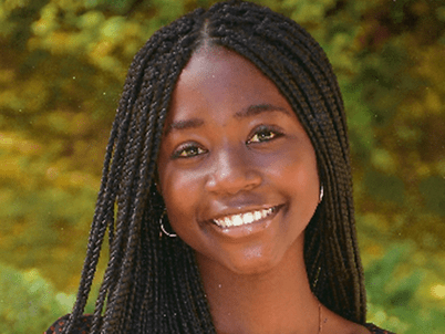 Alexandria Warren smiles