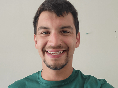 Cameron Coronado smiles