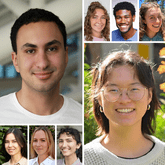 Headshots of the 2 LAF National Olmsted Scholar winners and 6 finalists