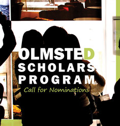 LAF Olmsted Scholars Program Call for Nominations graphic