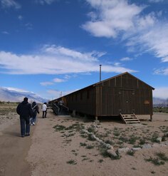 The Manzanar barracks