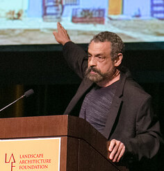 David Gouverneur presenting at the LAF Summit