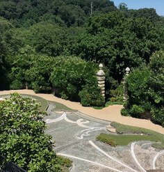 The Pebble Garden at Dumbarton Oaks