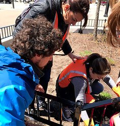 2019 CSI research assistant Matt Callone works with a team to conduct an infiltration test