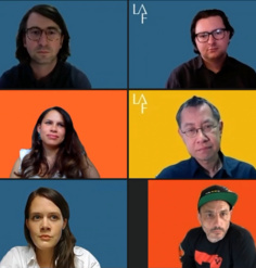 The six 2019-2020 Fellows at LAF's 2020 virtual symposium