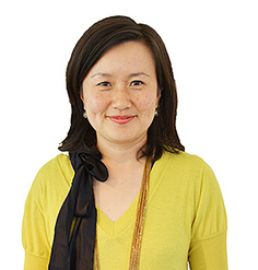 Akiko Ono smiles